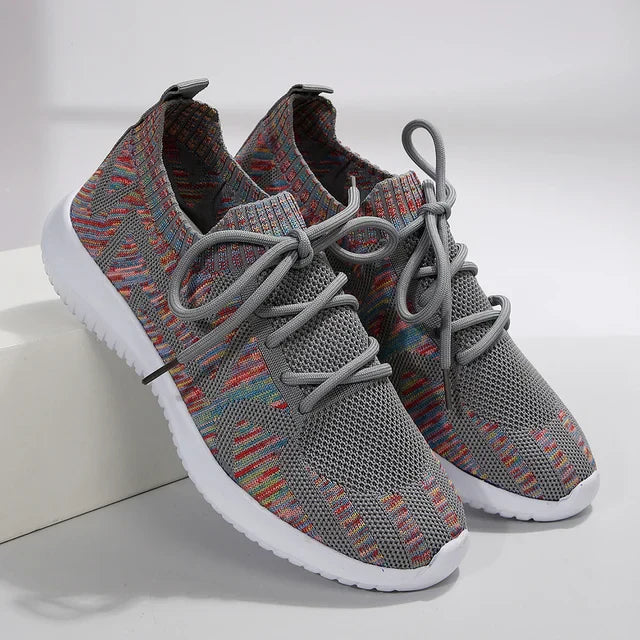 Dames Sneakers | Ademend & Kleurrijk | Voor Wandelen en Vrije Tijd