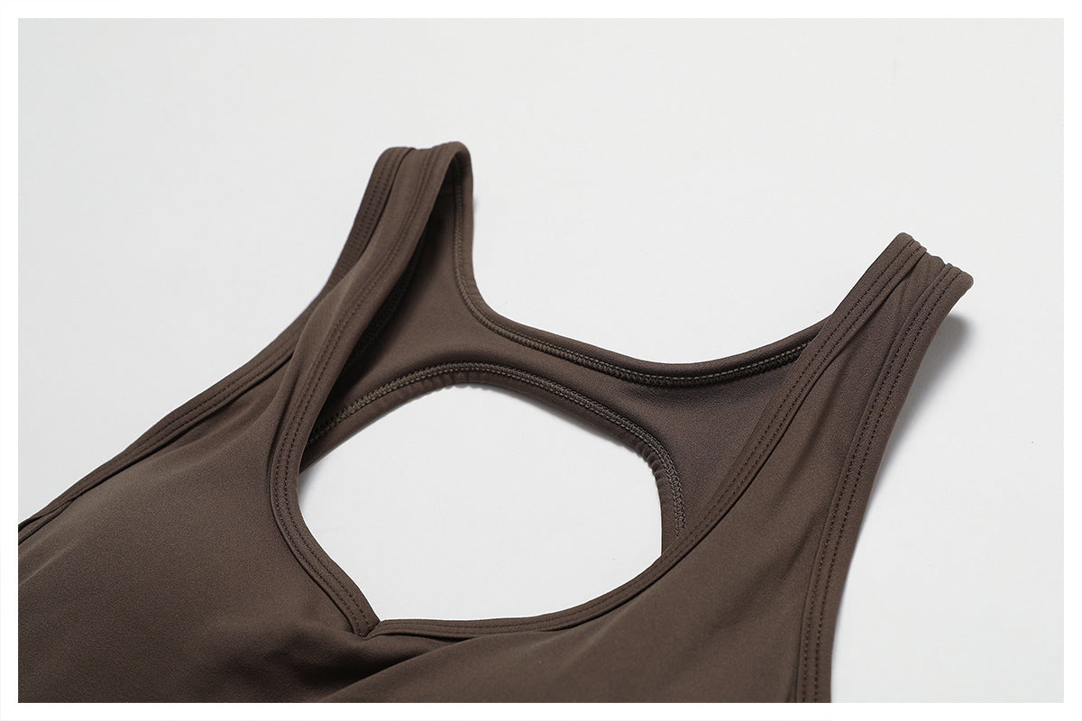 Sportieve Jumpsuit | Stretch Comfort | Racerback en Uitlopende Pijpen