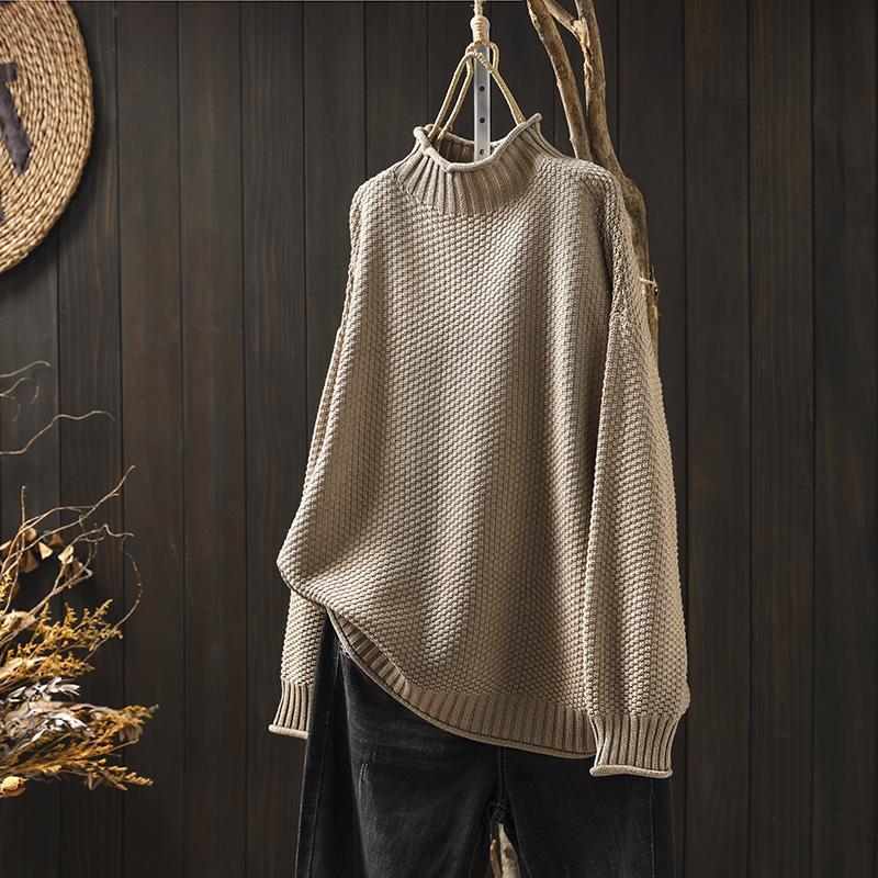 Aeris Trui | Gebreid & Warm | Stijlvol Wafelpatroon