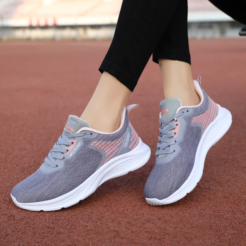 Dames Sneakers | Lichtgewicht & Sportief | Voor Wandelen en Fitness