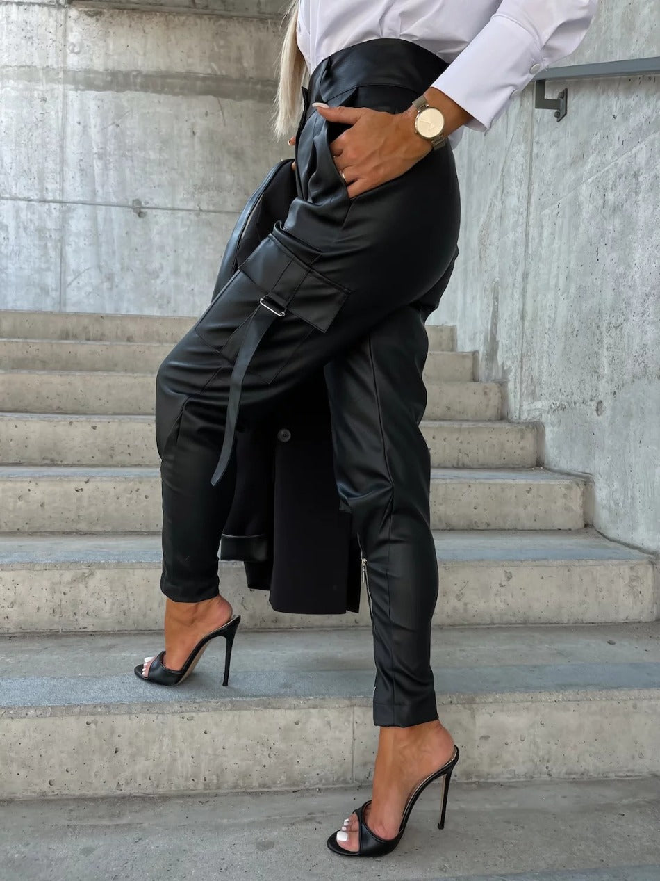 Cargo Broek | Hoge Taille | Trendy en Stijlvol