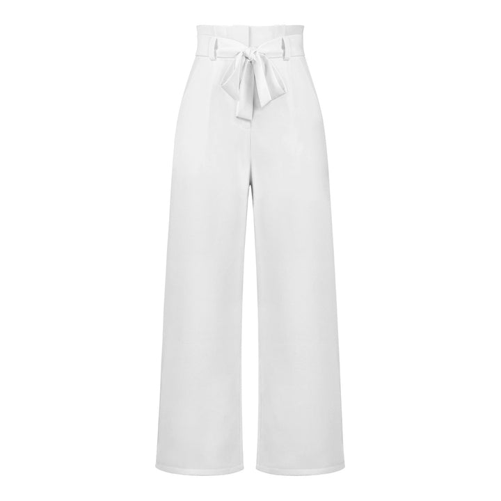Wide Leg Broek | Strikceintuur | Elegant en Tijdloos