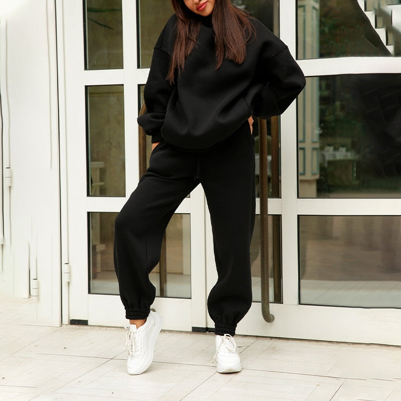 Oversized Joggingpak | Hoodie en Broek | Comfortabel en Trendy
