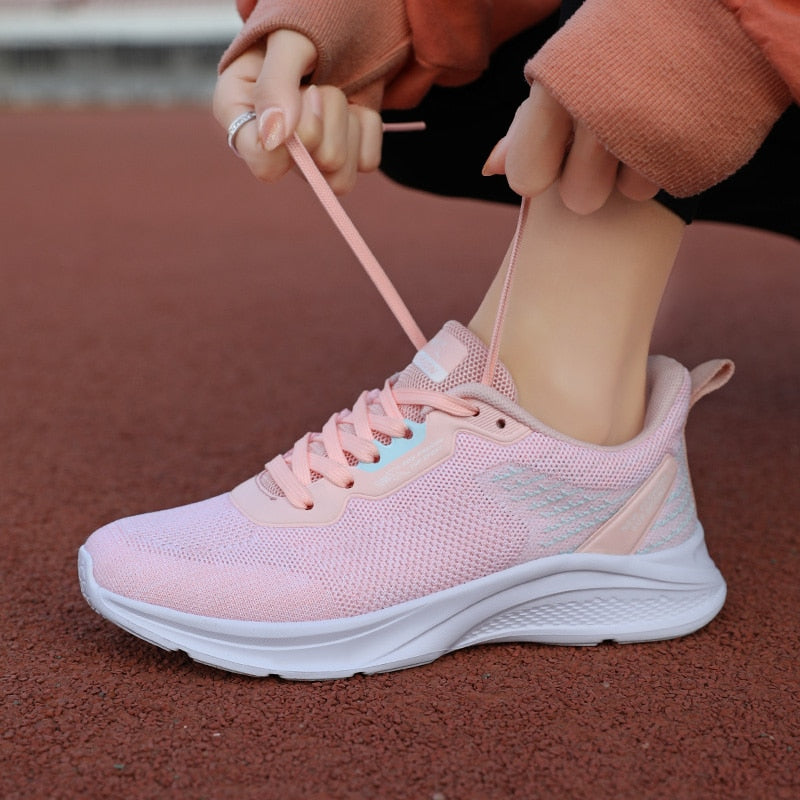 Dames Sneakers | Lichtgewicht & Sportief | Voor Wandelen en Fitness