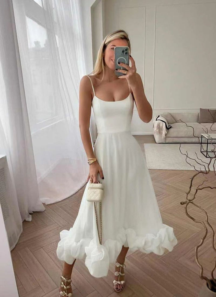 Maxi Jurk | Spaghettibandjes | Elegant en Chic