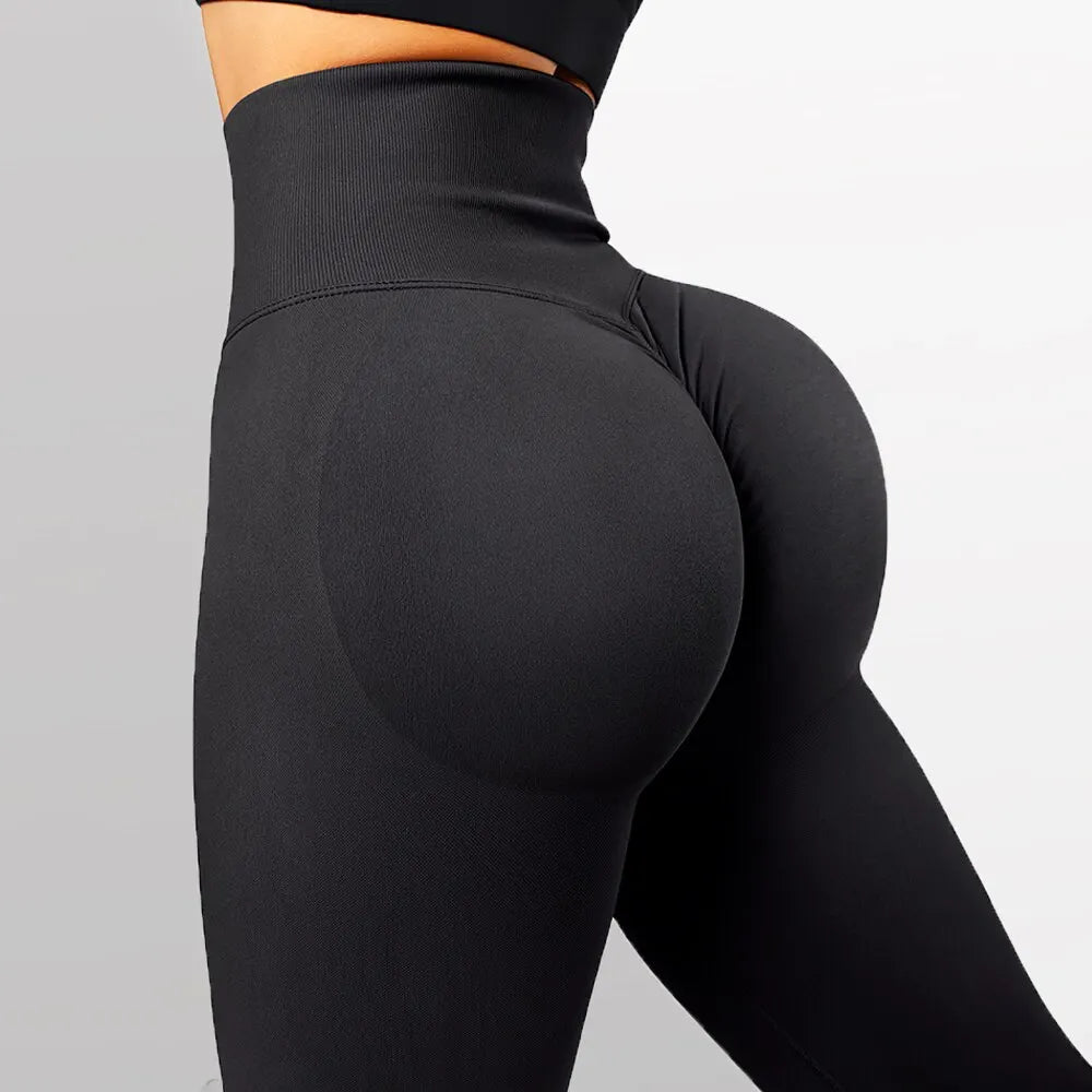 Naadloze Sportlegging | Comfort en Stretch | Hoge Taille en Flatterende Fit