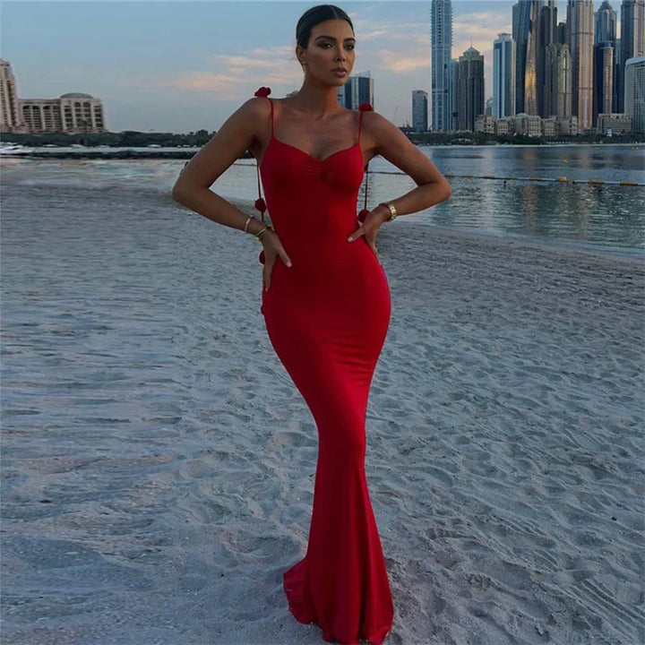 Luxe Maxi-Jurk | Aansluitend & Fishtail-Design | Perfect voor Gala’s