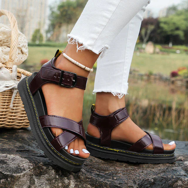 Dames Sandalen | Plateauzool | Trendy en Comfortabel