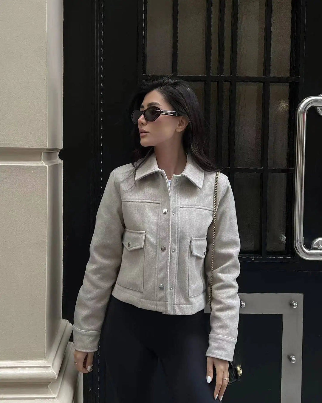 Cropped Jas | Stoer & Stijlvol | Tussenseizoen Must-Have