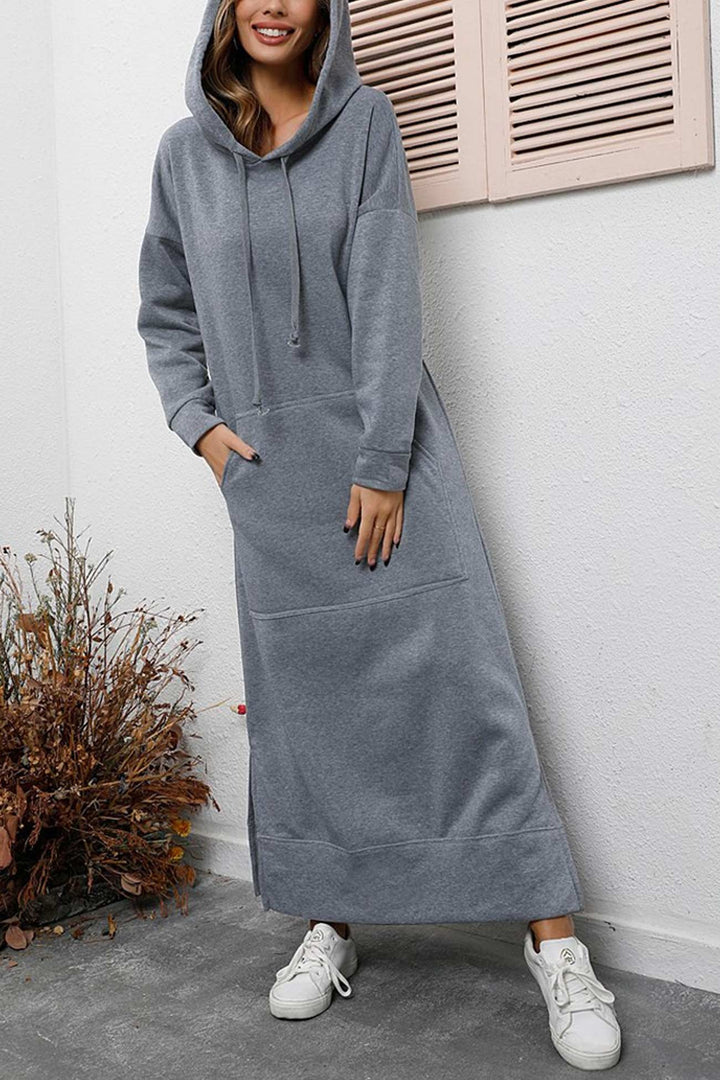 Hoodie Jurk | Casual & Comfortabel | Lange Maxi Pasvorm