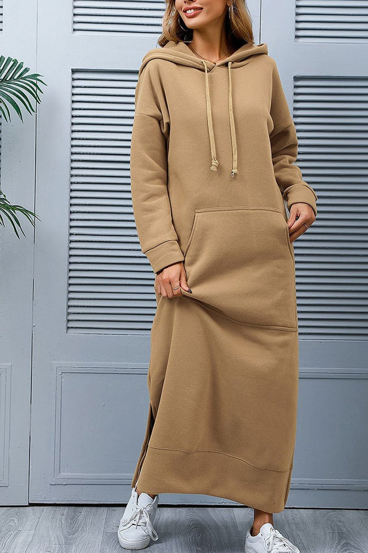 Hoodie Jurk | Casual & Comfortabel | Lange Maxi Pasvorm