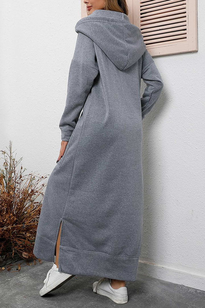 Hoodie Jurk | Casual & Comfortabel | Lange Maxi Pasvorm