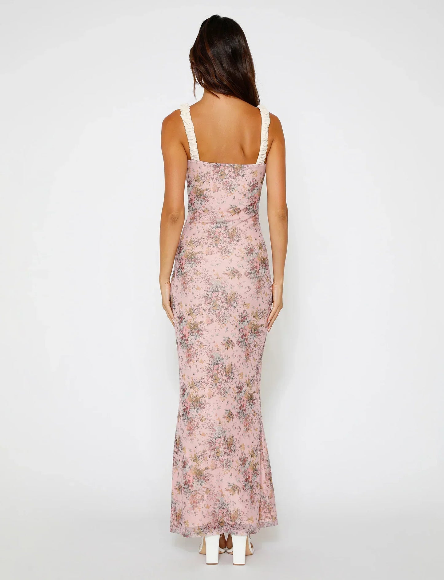 Maxi Jurk | Bloemenprint | Elegant en Verfijnd
