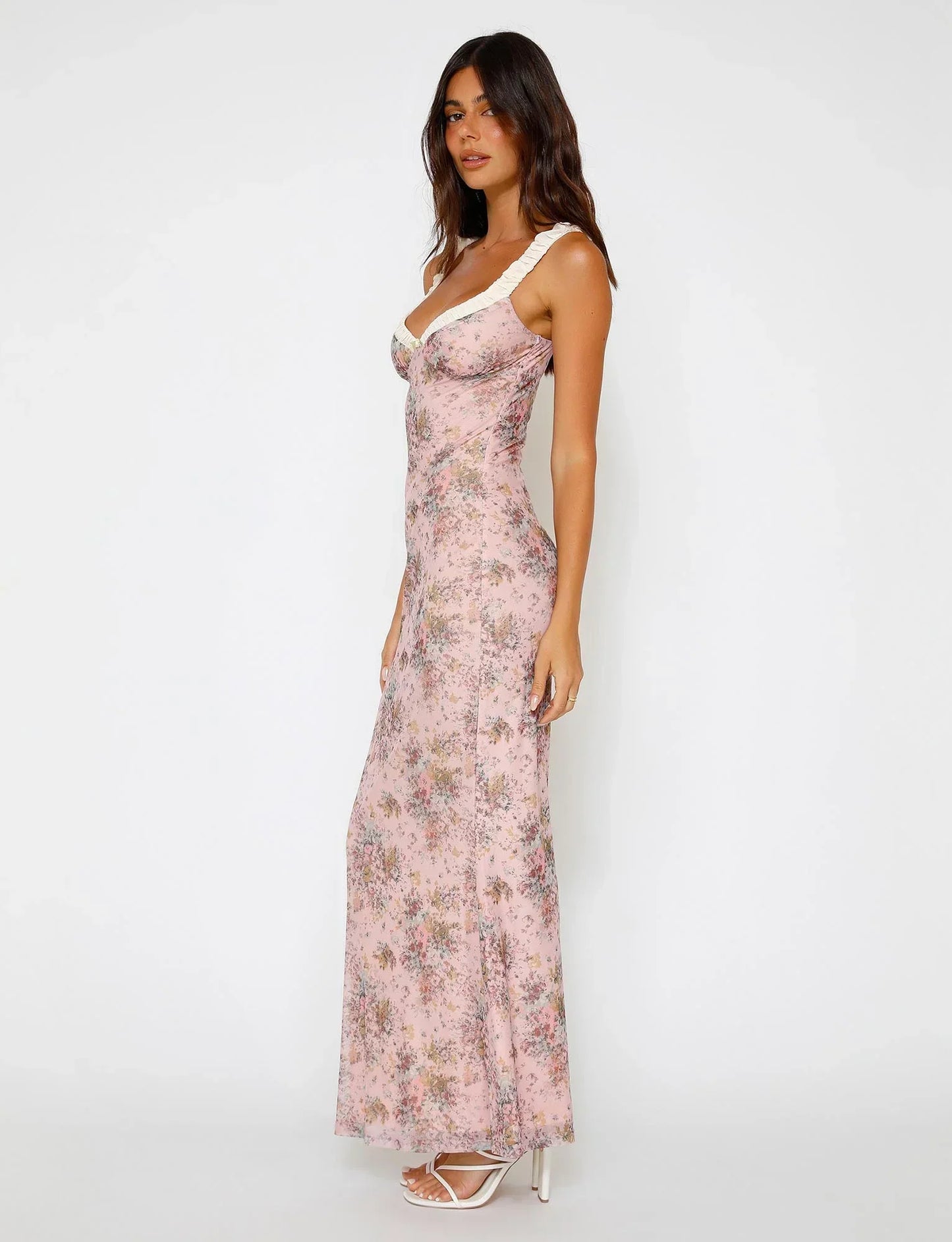Maxi Jurk | Bloemenprint | Elegant en Verfijnd