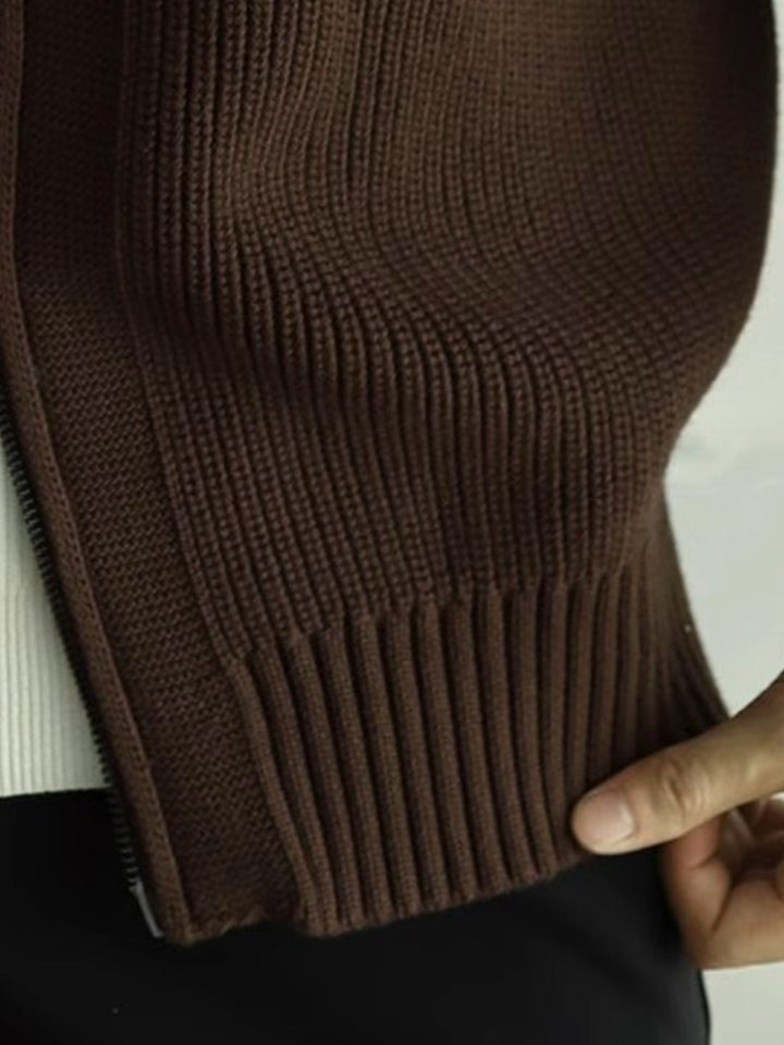 Vest heren | Zakelijk | Met rits | Herfst