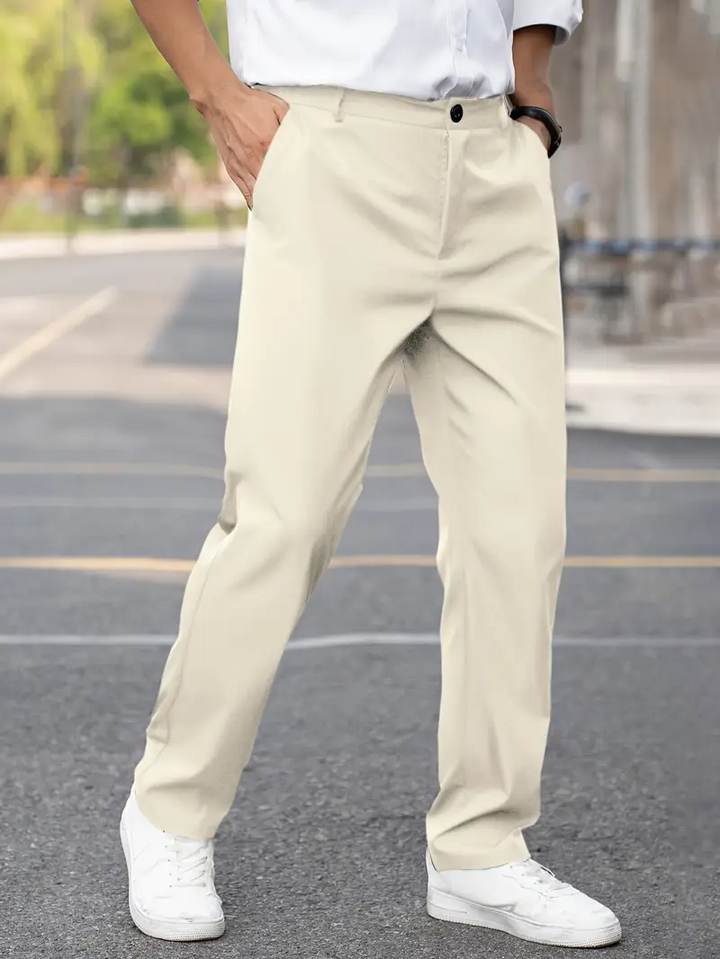Zakelijke heren broek | Modern | Comfortabel | All season