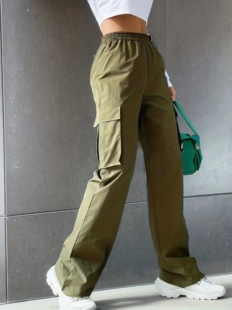 Cargobroek | Stoer en Comfortabel | Elastische Taille en Functionele Zakken