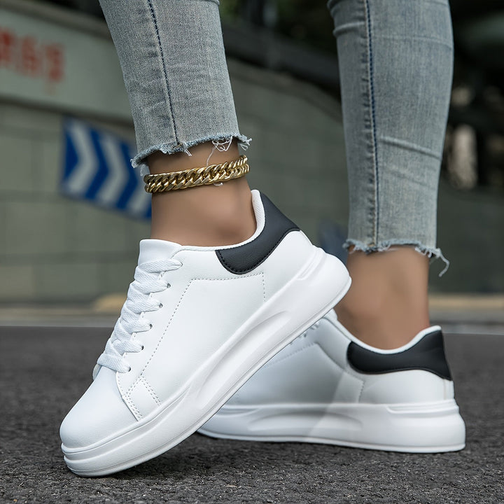 Witte Sneakers | Minimalistisch Design | Comfortabel en Trendy