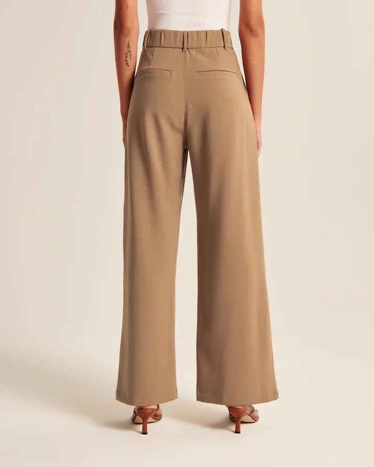 Wide Leg Broek | High Waist | Chic en Comfortabel