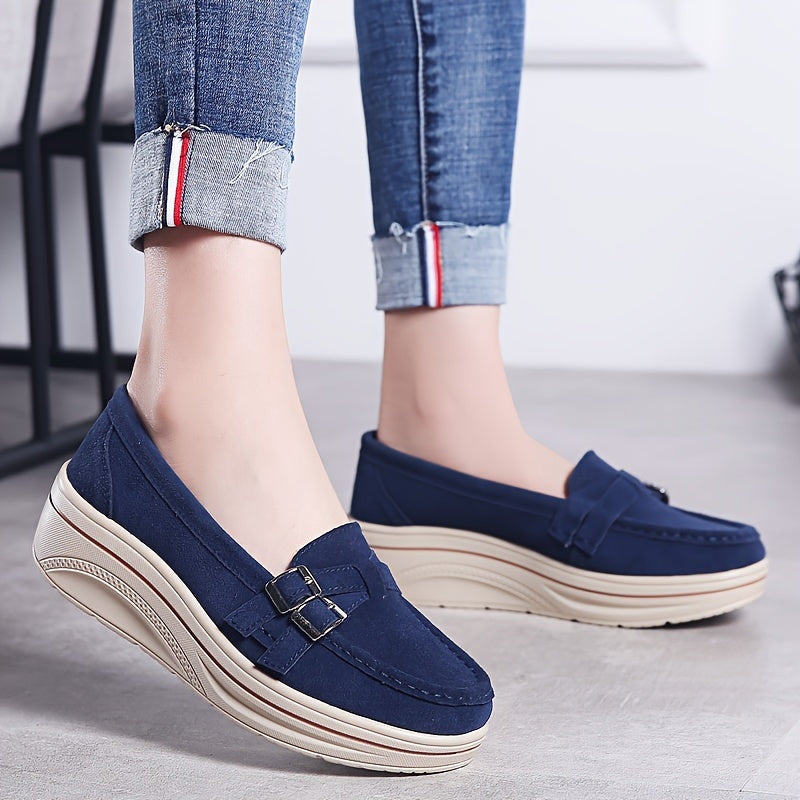 Dames Loafers | Verhoogde Zool | Comfortabel & Stijlvol