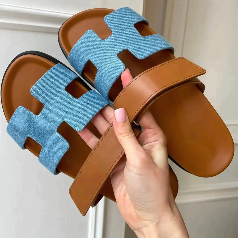 Marrel Luxe Sandalen | Premium Leer & Verstelbare Gesp | Comfortabele Zomerschoen