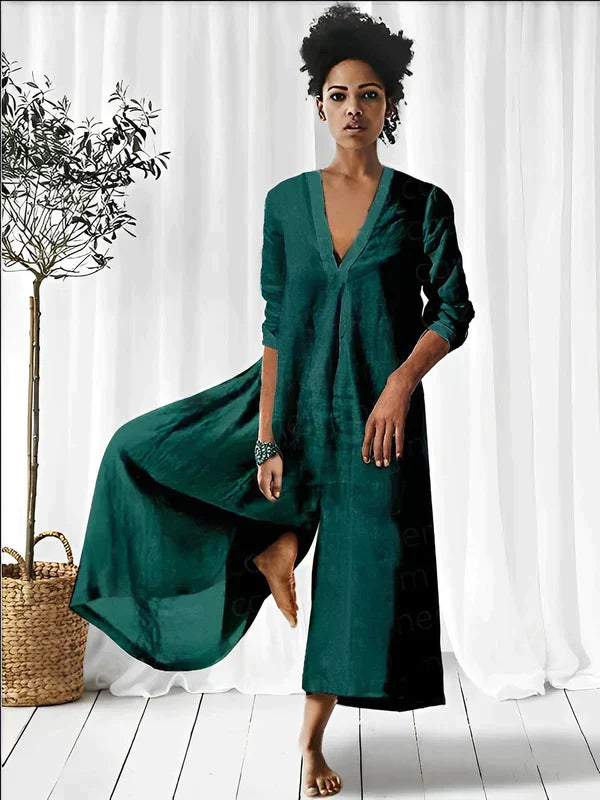 Boho Jumpsuit | Luchtig & Elegant | Perfect voor Zomer & Loungewear