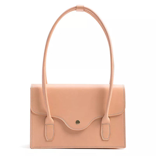 Handtas | Elegant & Compact | Zachte Leerlook | Perfect voor lunchdates en gelegenheden