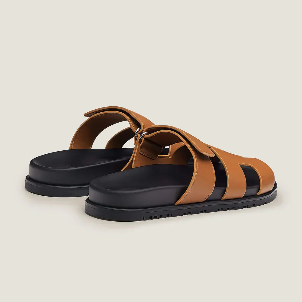 Marrel Luxe Sandalen | Premium Leer & Verstelbare Gesp | Comfortabele Zomerschoen