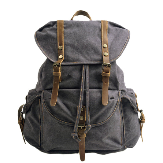 Rugzak | Vintage Canvas | Comfortabel & Praktisch | Perfect voor dagelijks gebruik en wandelingen