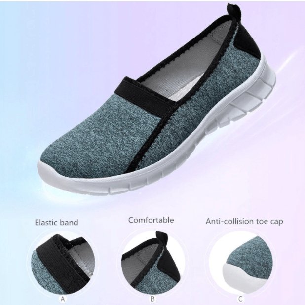 Dames Instapschoenen | Lichtgewicht & Ademend | Voor Wandelen en Dagelijks Gebruik