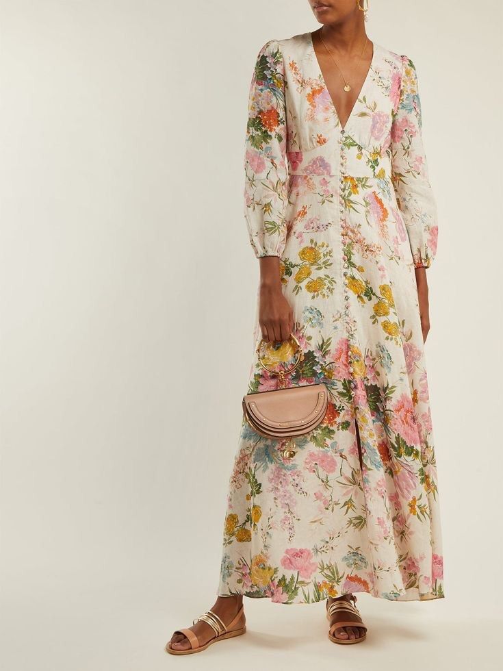 Bohemian Maxi Jurk | Bloemenprint | Elegant en Luchtig