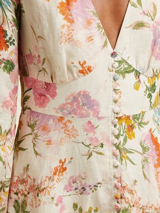 Bohemian Maxi Jurk | Bloemenprint | Elegant en Luchtig